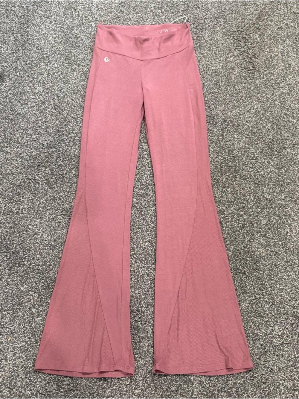 NWT - JJWINK High-Waist Flared Leg Pink Yoga Pants